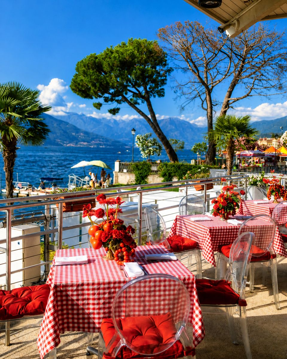 Dinner at the Lido